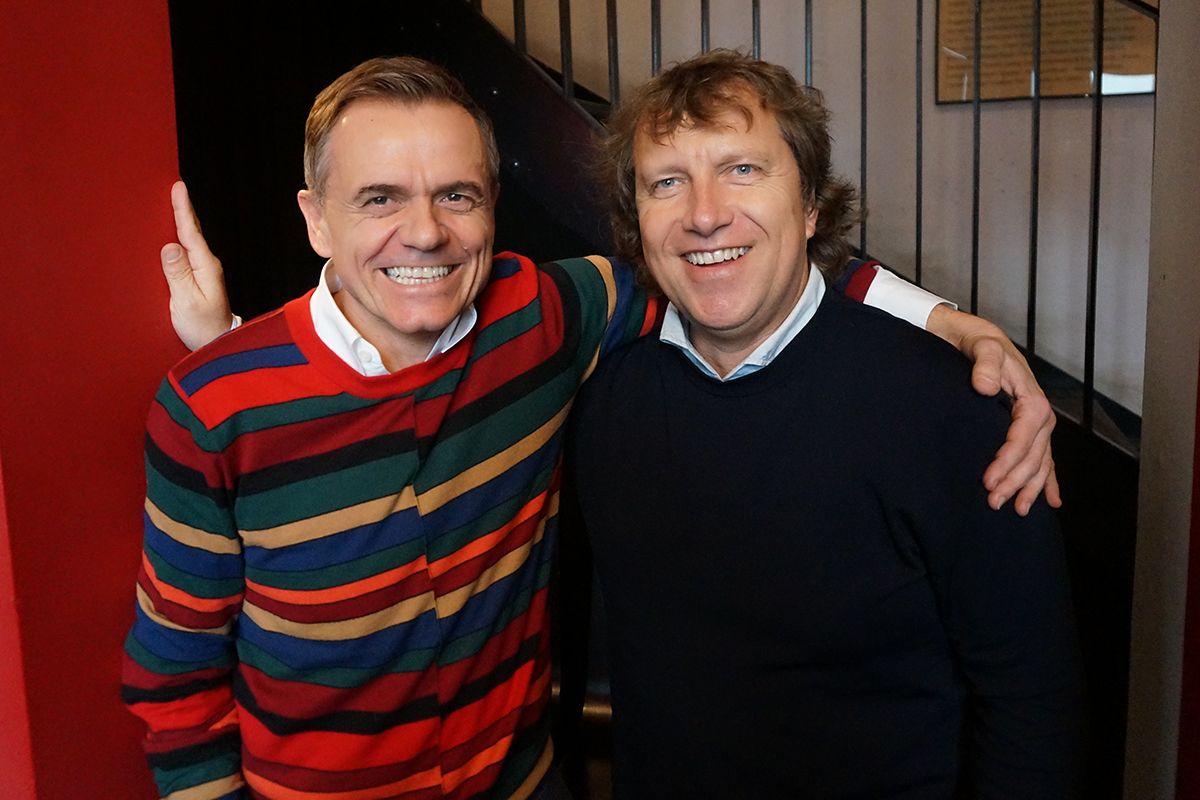Dr. Gerhard Bachmaier (li.) und Niek Jansen (Foto: Fashion Trend Pool)