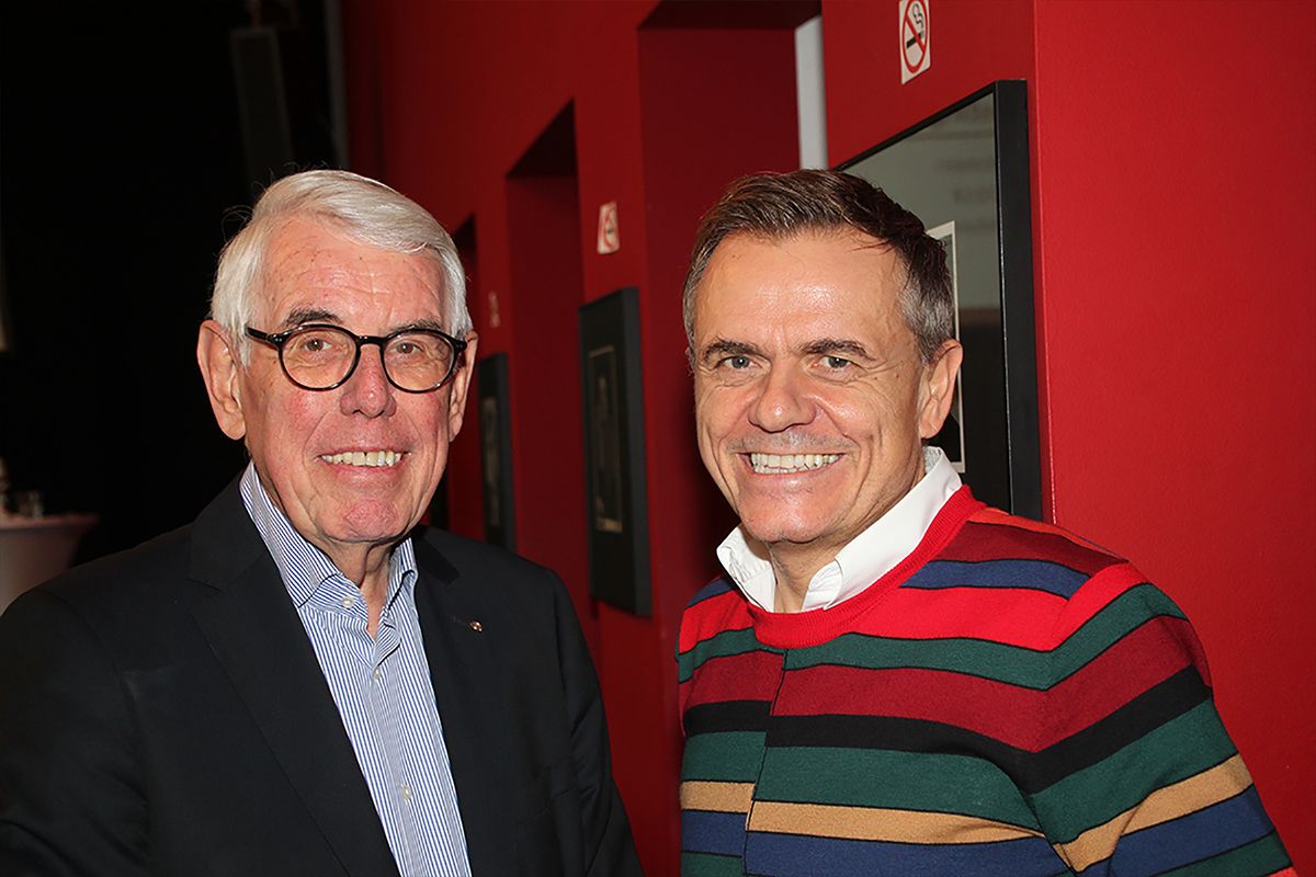 Hermann Hoste (li.) und Dr. Gerhard Bachmaier (Foto: Fashion Trend Pool)