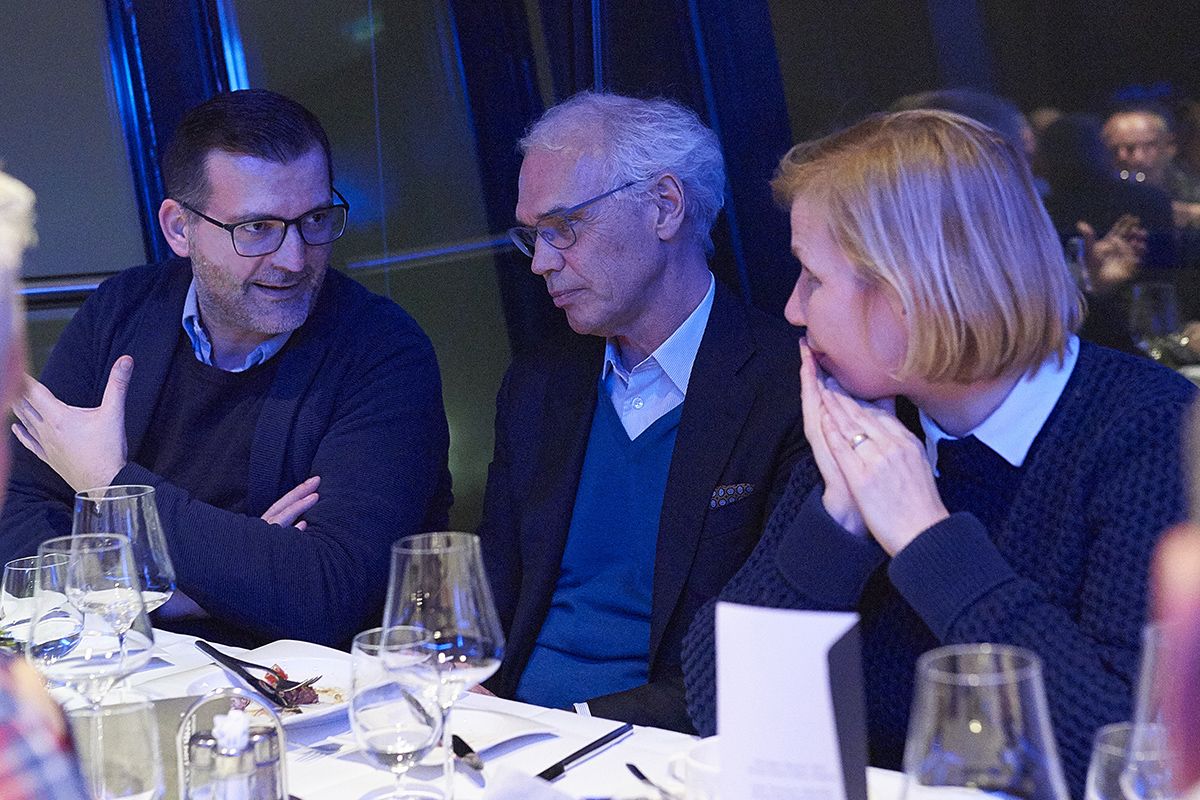 Kresimir Zovak (li.), Stefan Stolitzka und Petra Steinke (Foto: Ara)