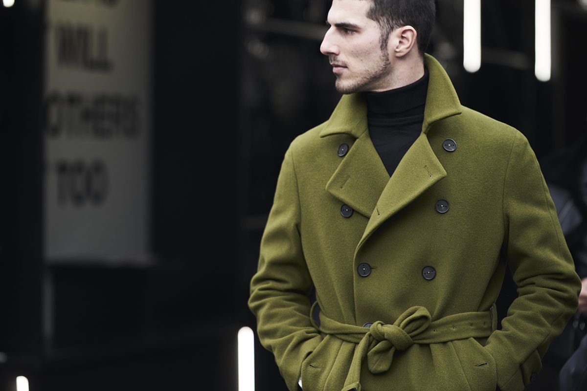 Street-Styles der Pitti Uomo in Florenz (Foto: Enrico Labriola)