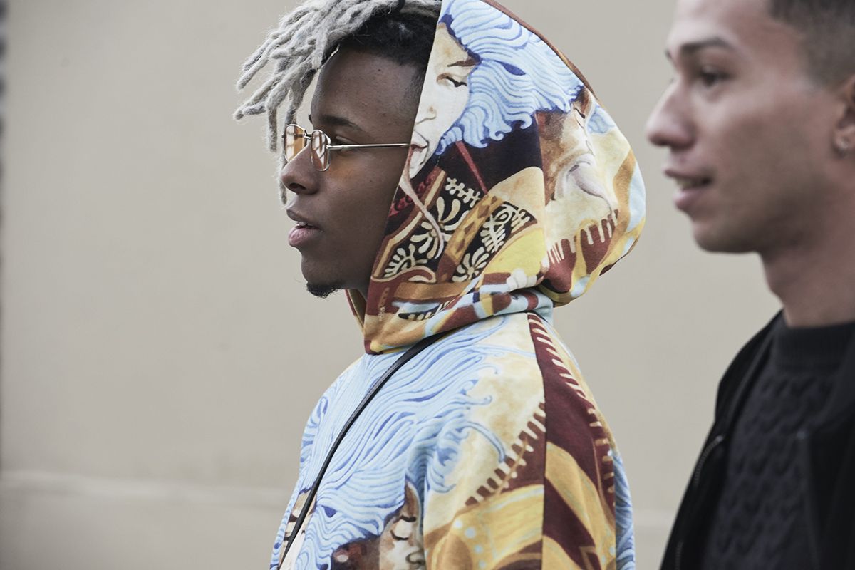 Street-Styles der Pitti Uomo in Florenz (Foto: Enrico Labriola)
