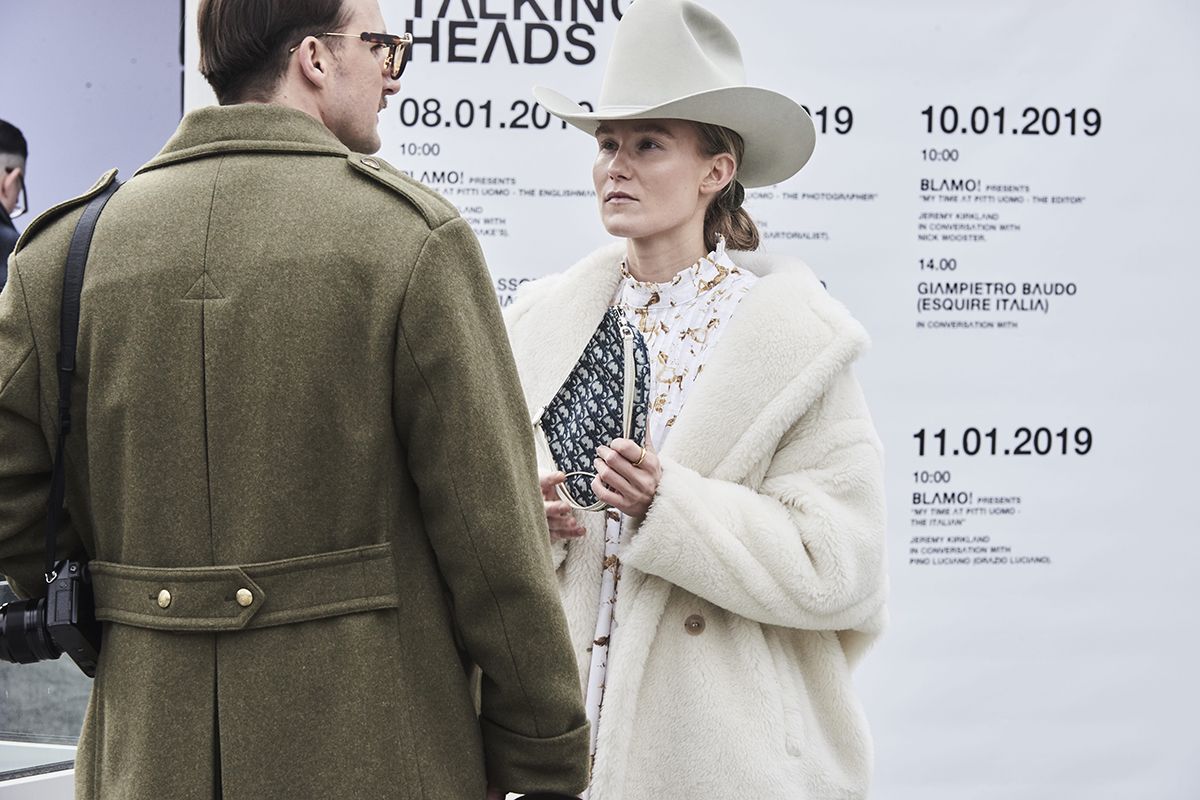 Street-Styles der Pitti Uomo in Florenz (Foto: Enrico Labriola)