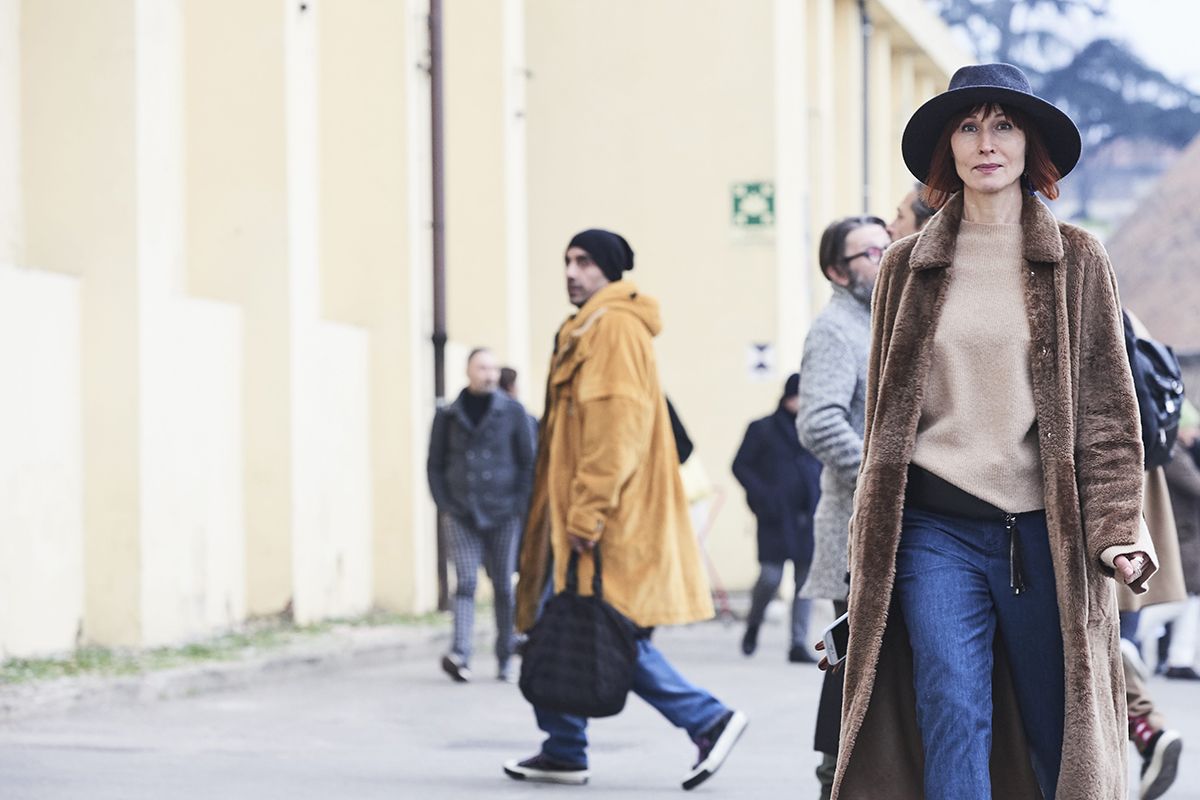 Street-Styles der Pitti Uomo in Florenz (Foto: Enrico Labriola)