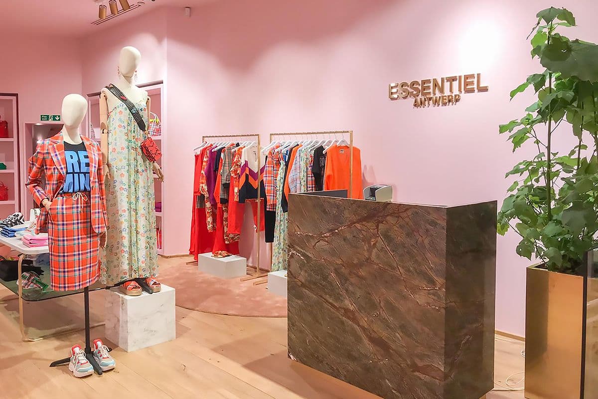 Der neue Storevon Essentiel Antwerp  am Sloane Square in London. (Foto: Essentiel Antwerp)