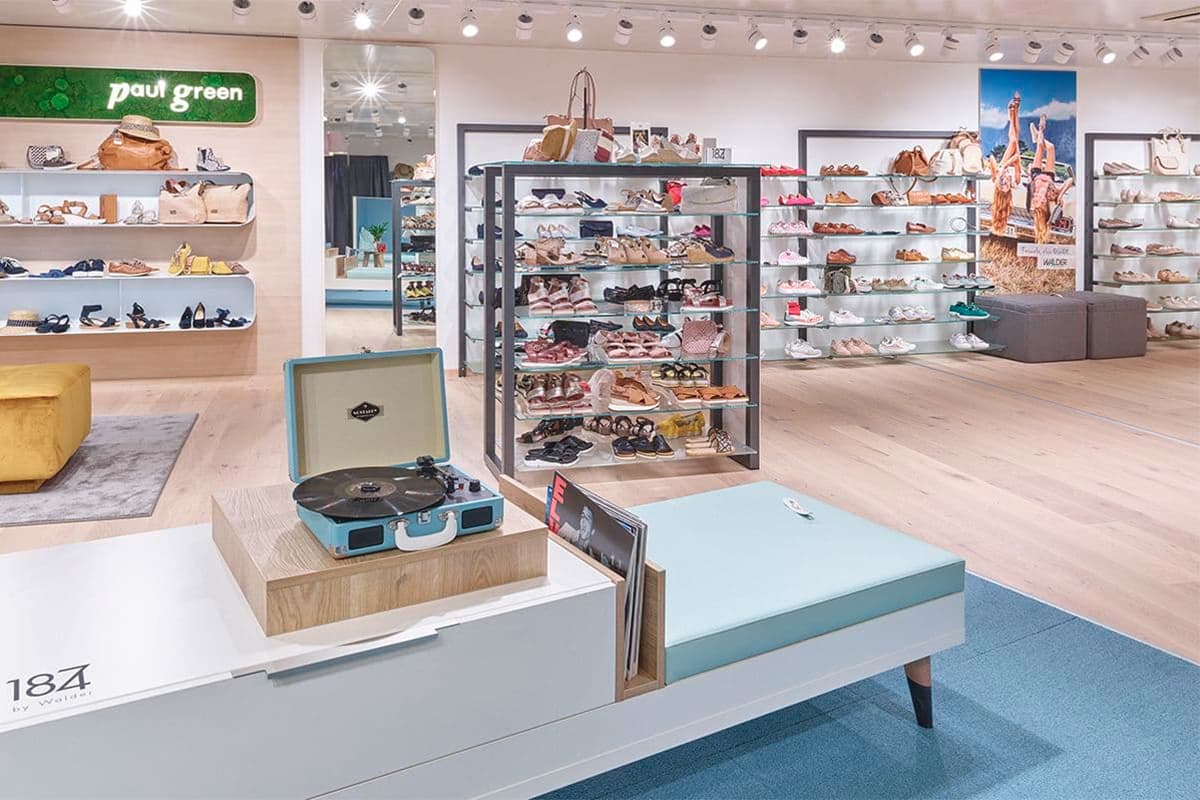 Schuhhaus Walder Schuhfiliale im Bällitz 75 in Thun (Foto: Schuhhaus Walder AG)