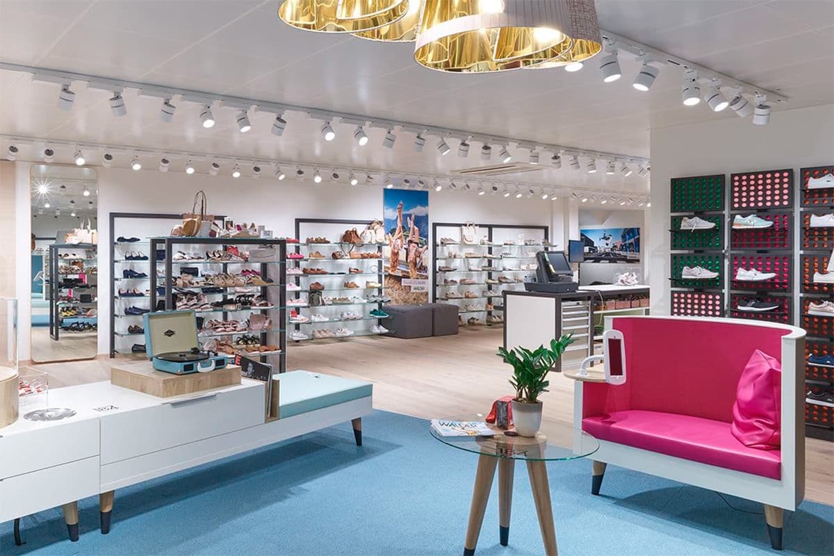 Schuhhaus Walder Schuhfiliale im Bällitz 75 in Thun (Foto: Schuhhaus Walder AG)