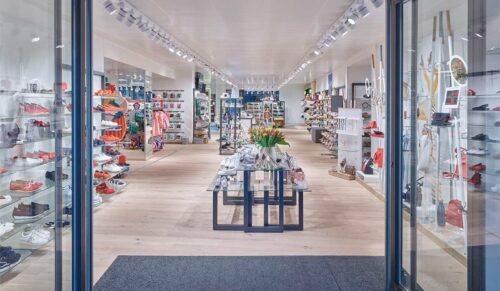 Schuhhaus Walder Schuhfiliale im Bällitz 75 in Thun (Foto: Schuhhaus Walder AG)