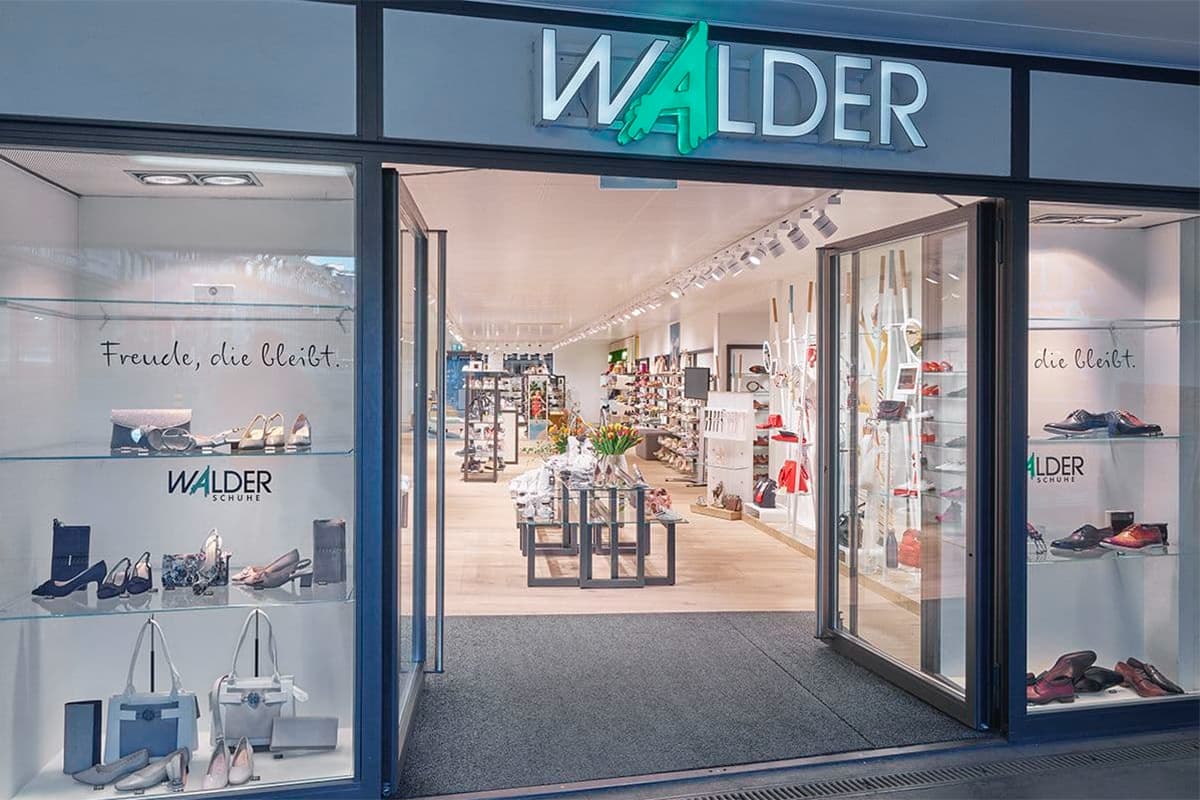 Schuhhaus Walder Schuhfiliale im Bällitz 75 in Thun (Foto: Schuhhaus Walder AG)