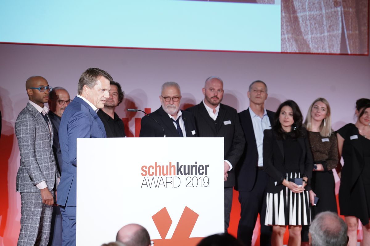 Team Skechers um Deutschland-Chef Christoph Wilkens