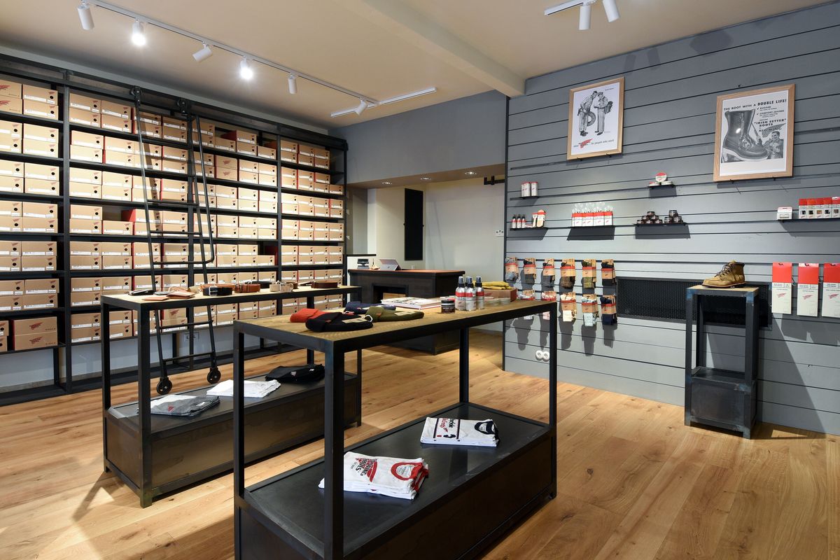 Red Wing Store in Düsseldorf (Foto: Red Wing / Stephanie Weiler) 