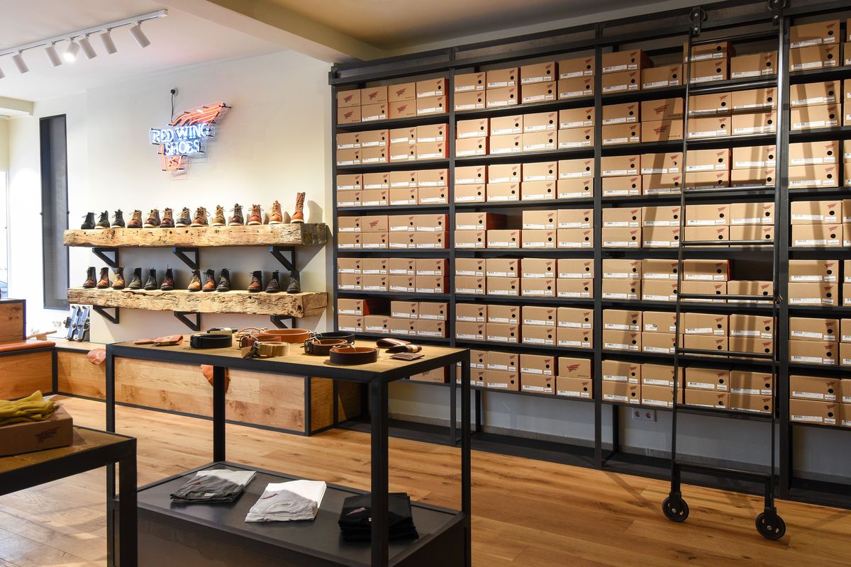 Red Wing Store in Düsseldorf (Foto: Red Wing / Stephanie Weiler) 