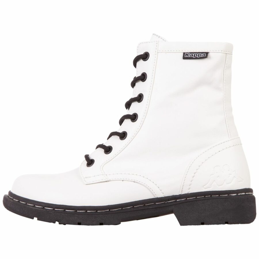 Combat Boots in Weiß von Kappa (Foto: Kappa)