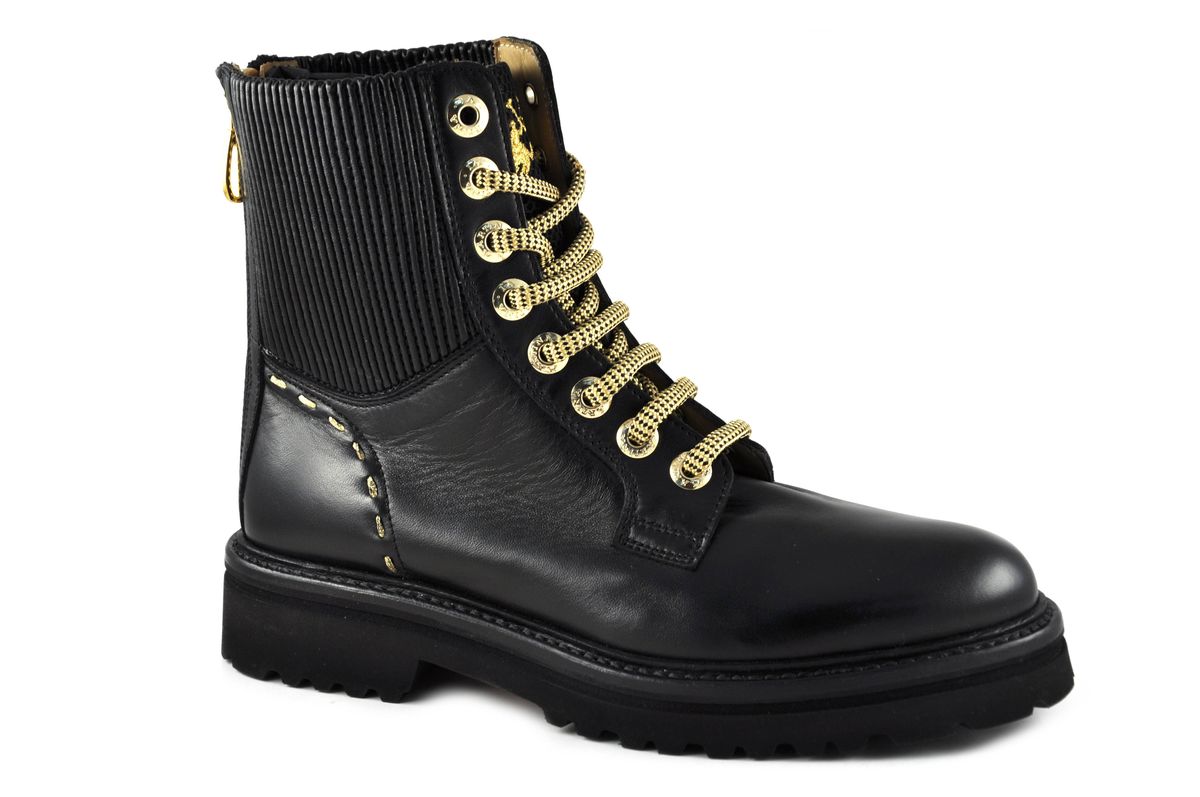 Boots mit goldener Schnürung von La Martina (Foto: La Martina)