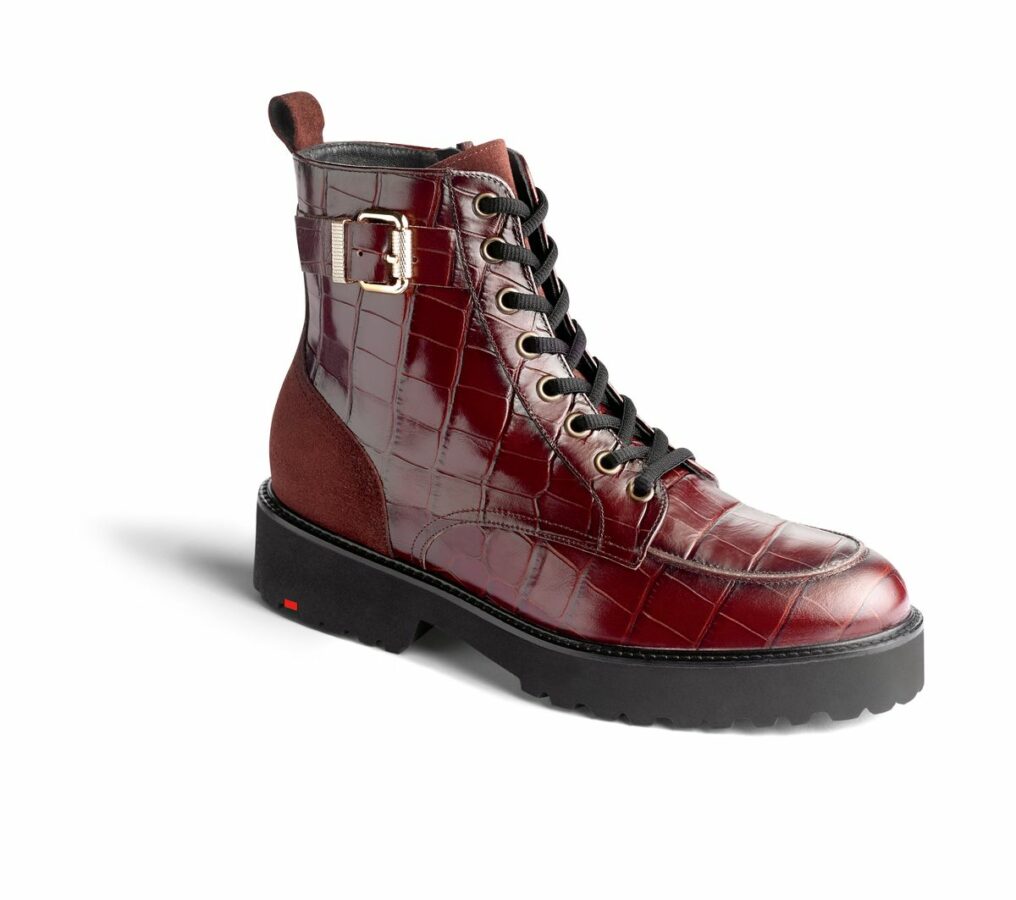 Combat Boot in Rot von Lloyd (Foto: Lloyd)