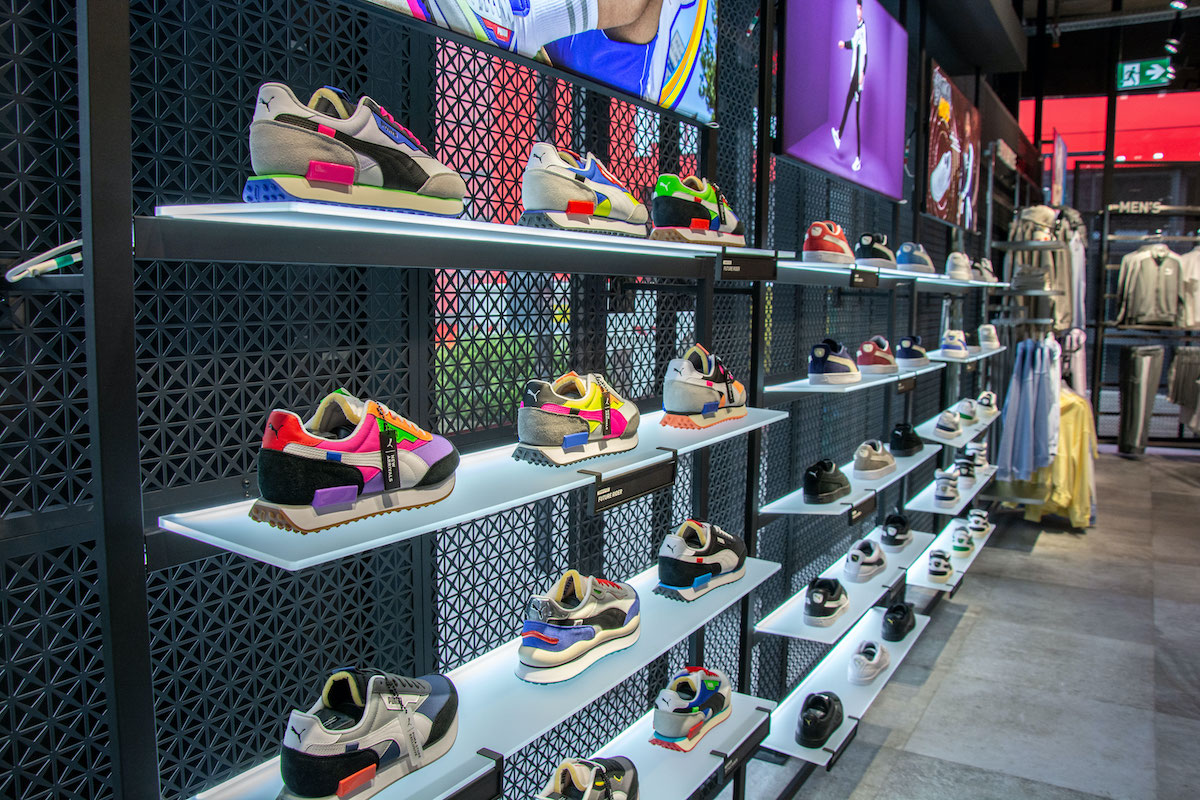 Neuer Puma-Store in der Unternehmenszentrale in Herzogenaurach. (Foto: Puma)