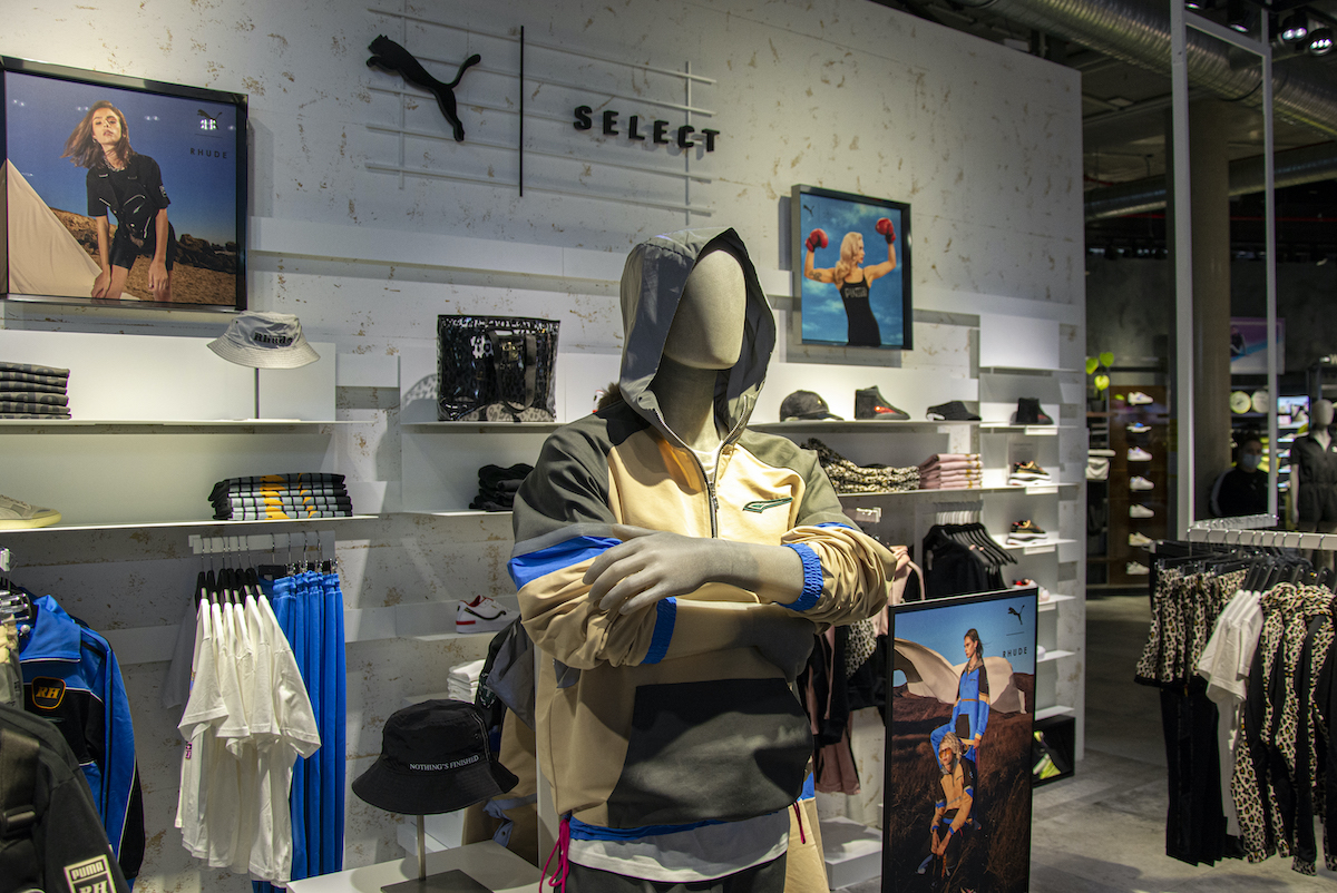 Neuer Puma-Store in der Unternehmenszentrale in Herzogenaurach. (Foto: Puma)