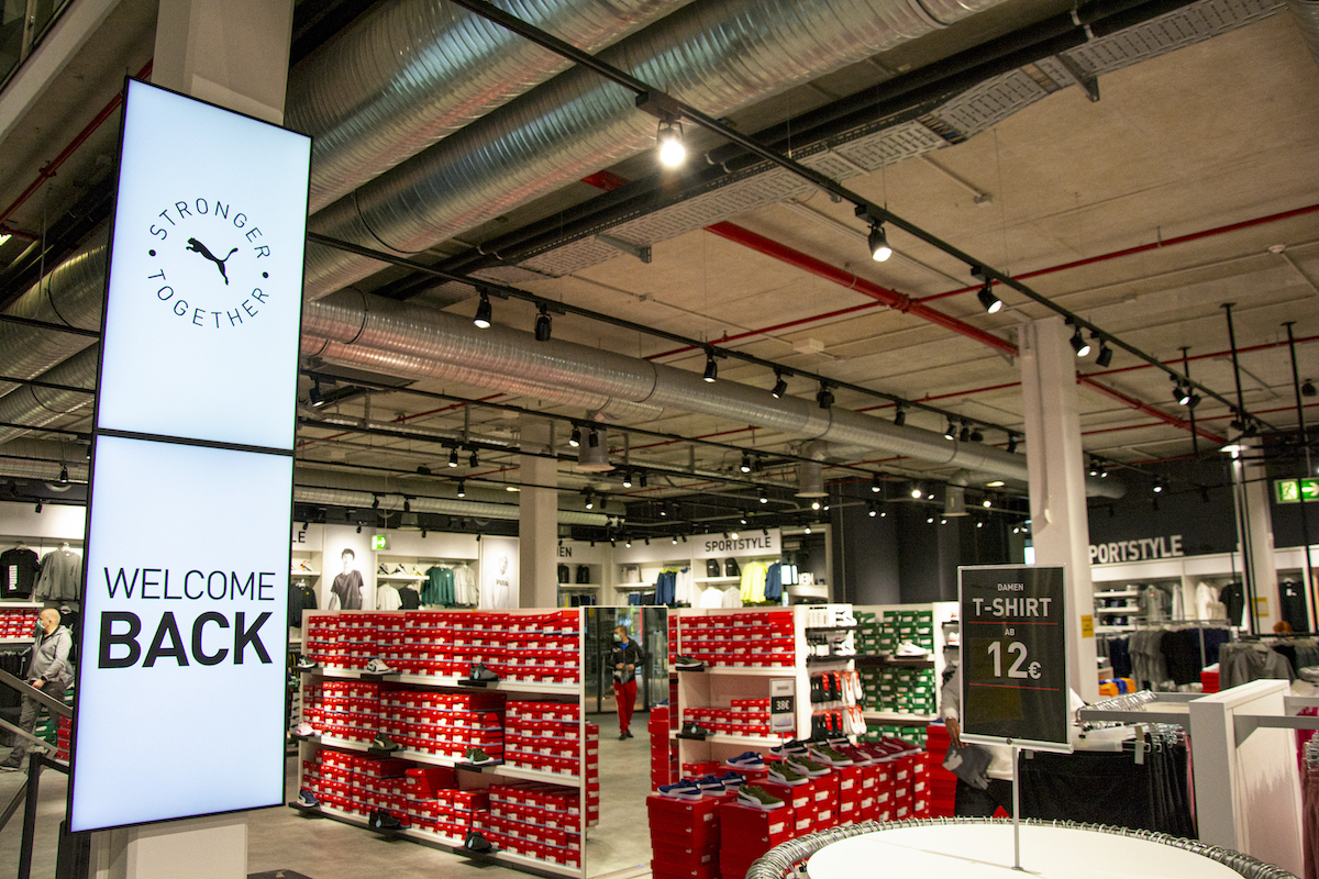 Neuer Puma-Store in der Unternehmenszentrale in Herzogenaurach. (Foto: Puma)