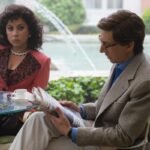 Szene aus House of Gucci von Ridley Scott mit Lady Gaga, Adam Driver und Al Pacino. (Foto: 2021 Metro-Goldwyn-Mayer Pictures Inc.)