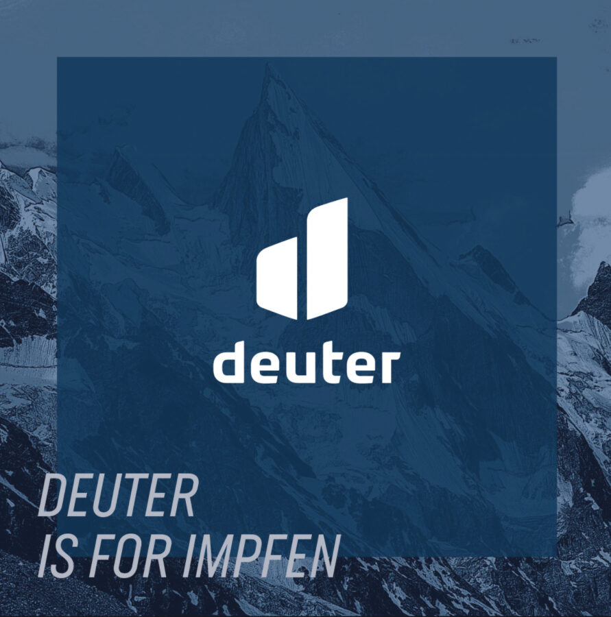 Hunderte Unternehmen und Marken haben ihre Slogans geändert und werben gemeinsam für die deutsche Impfkampagne. Dabei sind auch viele Firmen aus der Schuh- und Modebranche. (Foto: Screenshot)