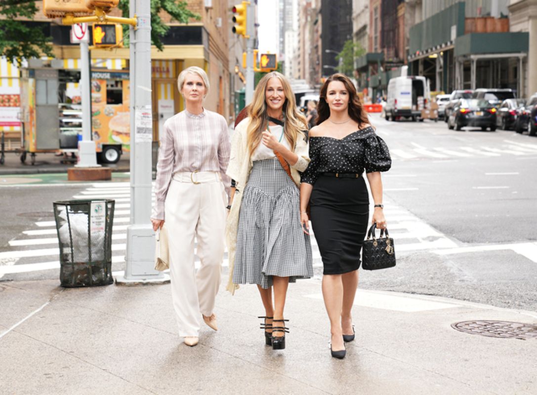 Szene aus „And just like that“. (Foto: Craig Blankenhorn/HBO)