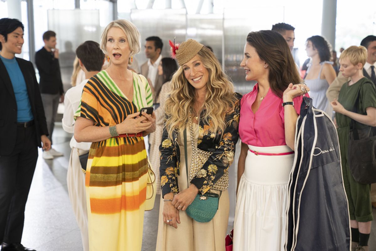 Szene aus „And just like that“. (Foto: Craig Blankenhorn/HBO)