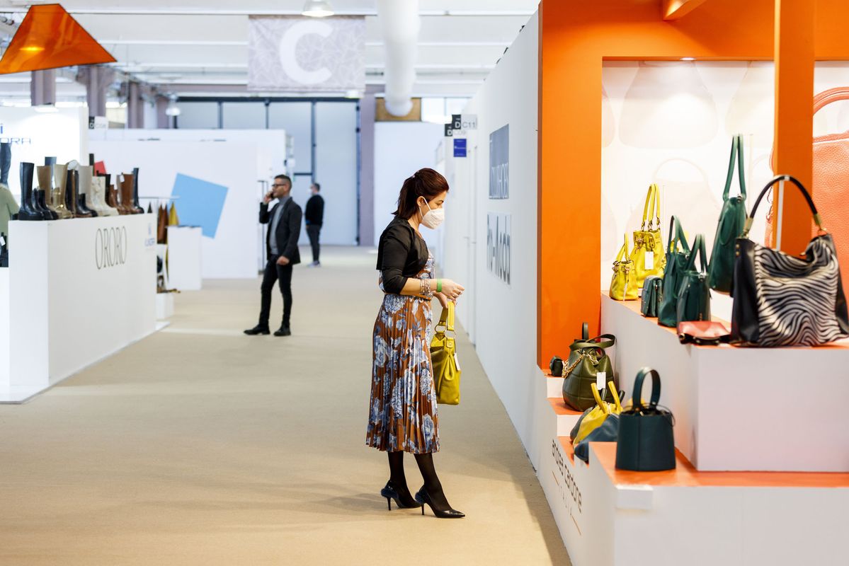Die 96. Ausgabe der Expo Riva Schuh fand erneut unter erschwerten Corona-Bedingungen statt. (Foto: Expo Riva Schuh)