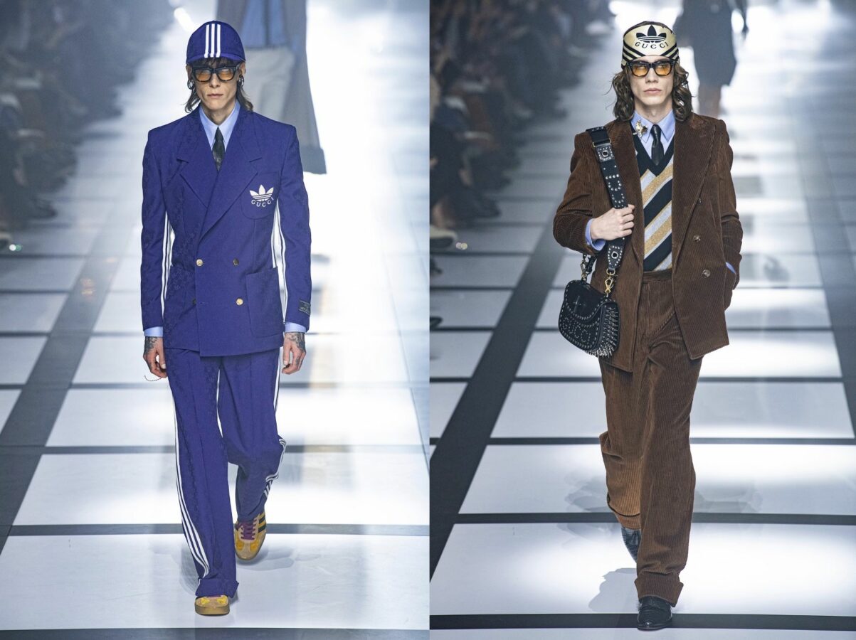 In Mailand feierte die Gucci Kooperation mit Adidas Premiere. (Foto: Martin Veit)