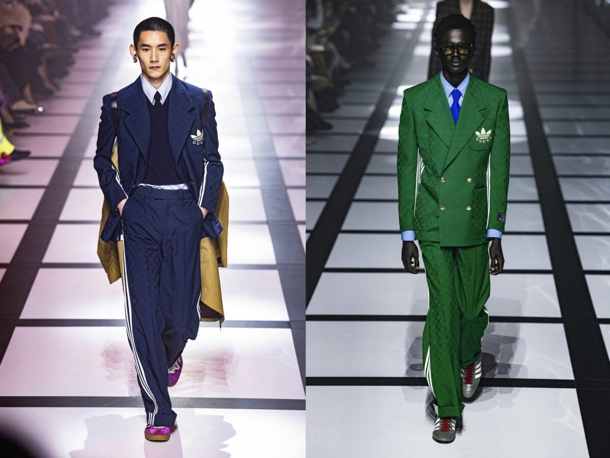 In Mailand feierte die Gucci Kooperation mit Adidas Premiere. (Foto: Martin Veit)