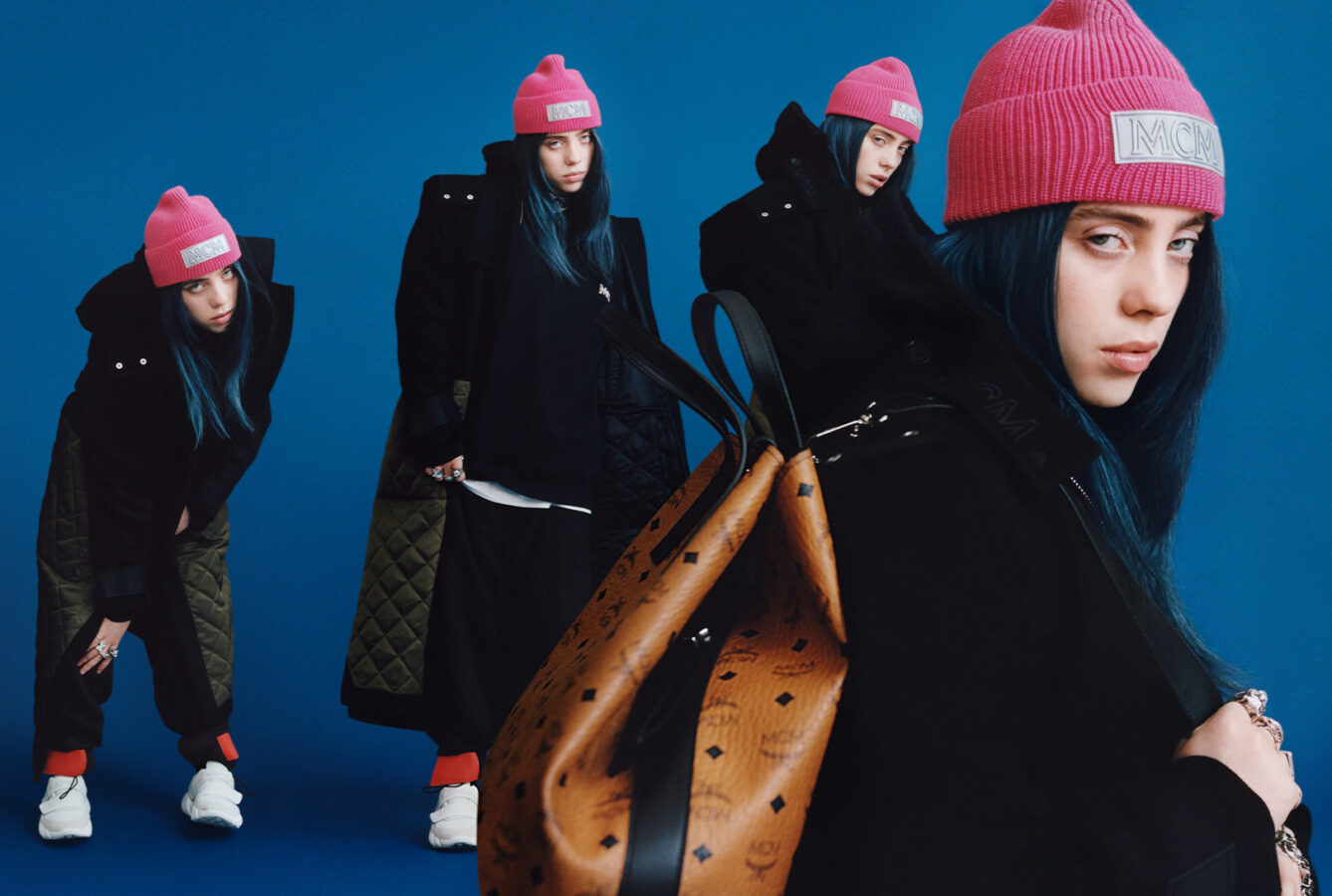 Pop-Sternchen Billie Eilish wirbt für MCM. (Foto: MCM)