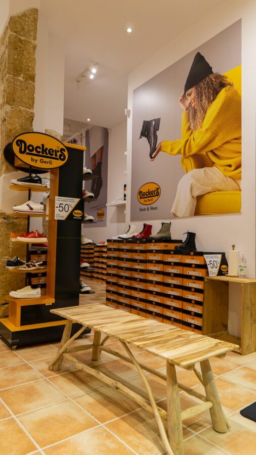Dockers by Gerli eröffnet seinen ersten Store in der mallorquinischen Hauptstadt. (Foto: Dockers by Gerli)