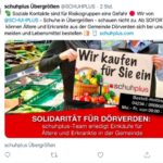 Schuhplus bietet einen Lieferservice für Lebensmittel in Dörverden an. (Screenshot: Twitter)
