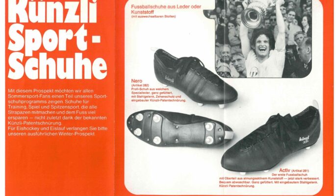 Das historische Design von Schuhhersteller Künzli. (Foto: Künzli)