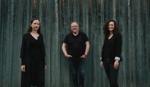 Das Style for Sales-Trio (v.l.n.r.): Designerin Liliana Cacopardo (Copardo), Schuhexperte Jörg Windsheimer und Agentur-Gründerin Julia Kinze (Foto: Erik Zeidler)