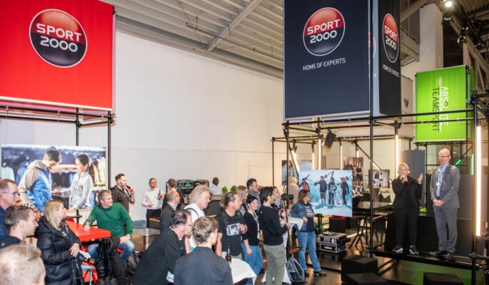 Der Sport 2000 Stand auf der ISPO Munich. (Foto: Sport 2000)