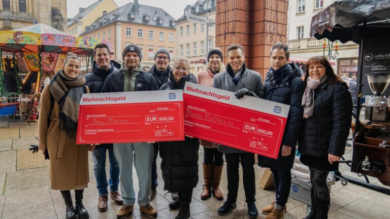 In Chemnitz konnte das Projekt Besucherinnen und Besucher in die Innenstädte locken. (Foto: Ebay)