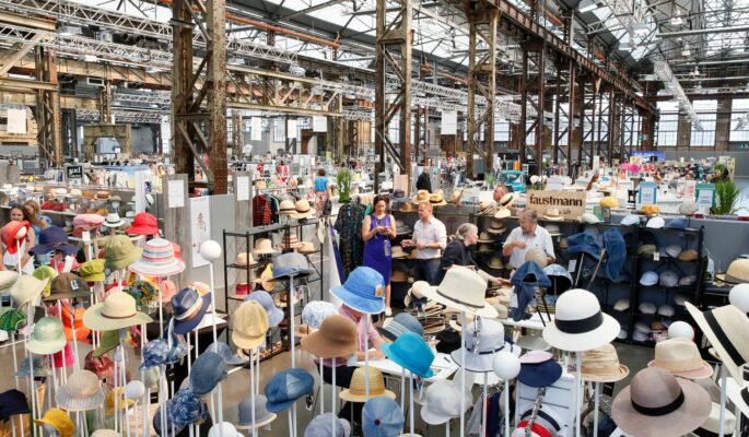 Fashn Rooms und Neonyt finden künftig „Seite an Seite“ im Areal Böhler in Düsseldorf statt. (Foto: Igedo Exhibitions)
