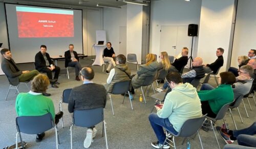 Während der „Business Talk Regional