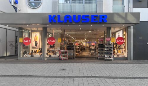 Eine Klauser-Filiale in Krefeld (Foto: Redaktion)
