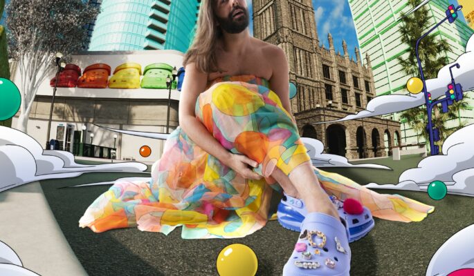 Mit einer ausgefallenen Zwischensohle sorgen die Designs von Crocs für bunte Abwechslung. (Foto: Crocs)