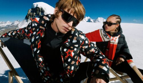 Für die Skiwear-Kollektion von Boss und Perfect Moment flossen Designelemente beider Marken ein. (Foto: Boss)