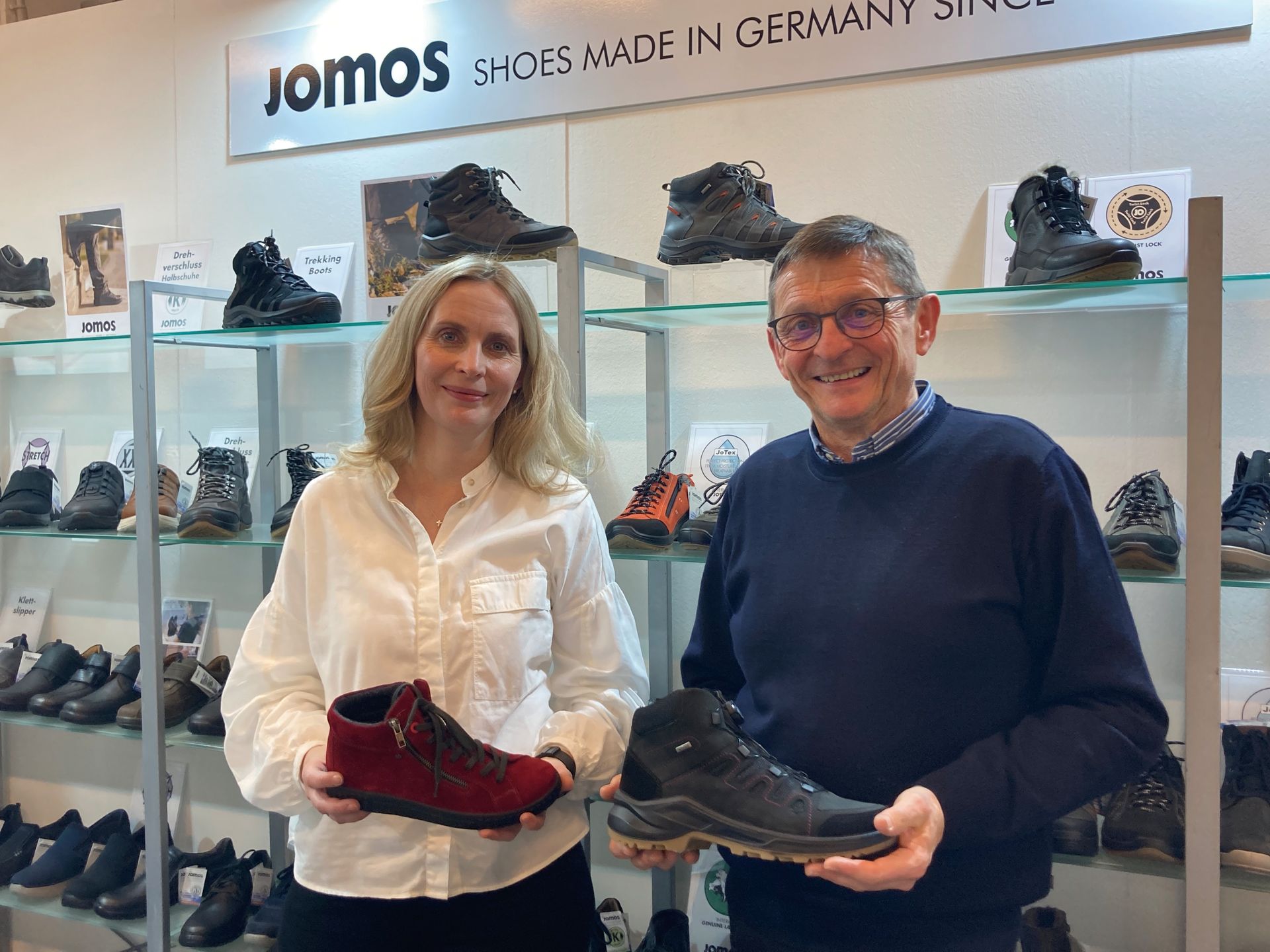 Die Jomos-Geschäftsführer Anne Teutsch und Werner Mohr, Jomos (Foto: Redaktion)