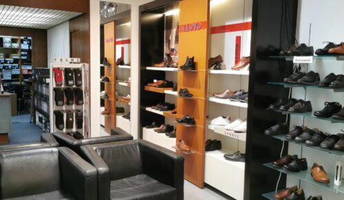Roland Herrenschuhe hat es sich im Herzen von Düsseldorf gemütlich gemacht. (Foto: Redaktion)