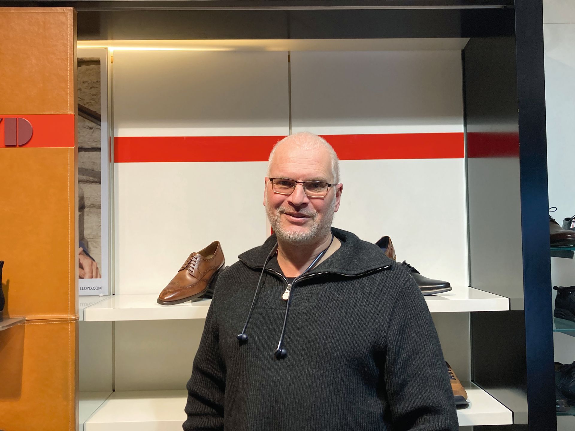 Uwe Meise, Roland Herrenschuhe, Düsseldorf. (Foto: Redaktion)
