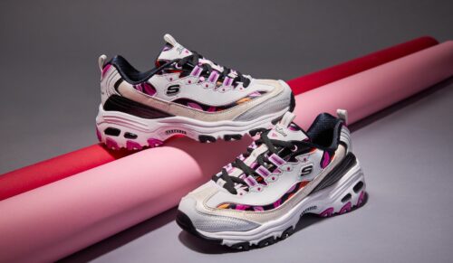 Die neue Kollektion von Skechers x DVF. (Foto: Skechers.)