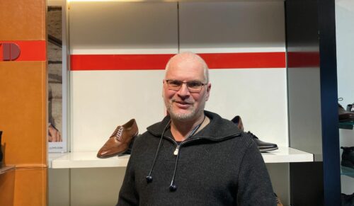 Uwe Meise, Roland Herrenschuhe. (Foto: Redaktion)
