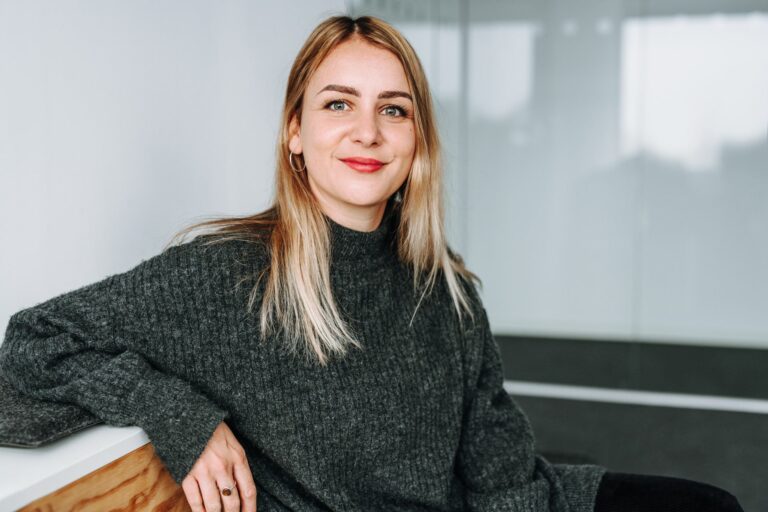 Marie Griehl, verantwortlich für Recruiting und Human Resources bei Pier 14 (Foto: Pier 14)
