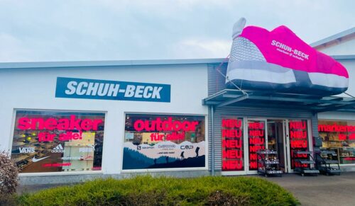 Neuer Standort von Schuh-Beck in Neckartenzlingen (Foto: Schuh-Beck)