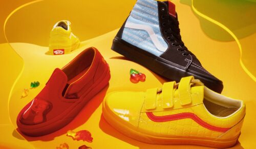 Vans und Haribo haben eine Kollektion mit Modellen für Kinder und Erwachsene auf den Markt gebracht. (Foto: Vans)