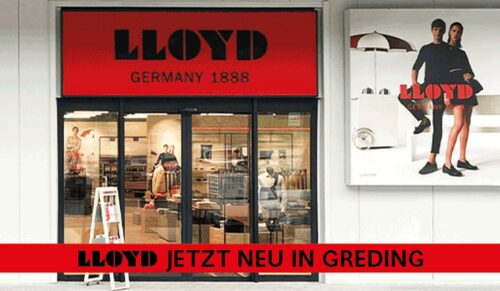 In Greding eröffnet der neue Concept Store von Lloyd. (Foto: Lloyd)