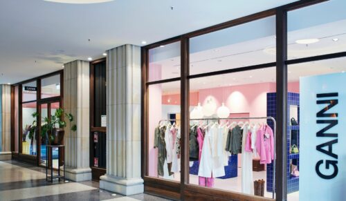 Der Ganni-Flagship Store in Hamburg öffnete seine Pforten. (Foto: Ganni)